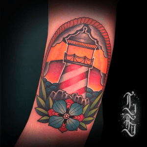 Done by Lex van der Burg@swallowink @balmtattoo #tat #tatt #tattoo #tattoos #tattooart #tattooartist #arm #armtattoo #arm #armtattoo #blackandgrey #blackandgreytattoo #colortattoo #color #neotraditional #neotraditionaltattoo #lighthouse #lighthousetattoo #inkee #inkedup #inklife #inklovers #art #bergenopzoom #netherlands
