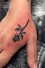 Rose tattoo USD $80-100