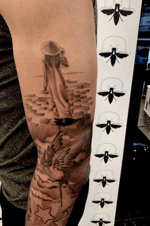 Tattoo by la ruche paris tatouages