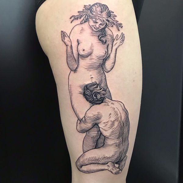 Tattoo from Maud Dardeau Tatouages