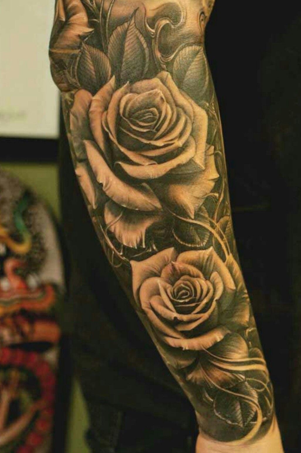 right side forearm tattoo