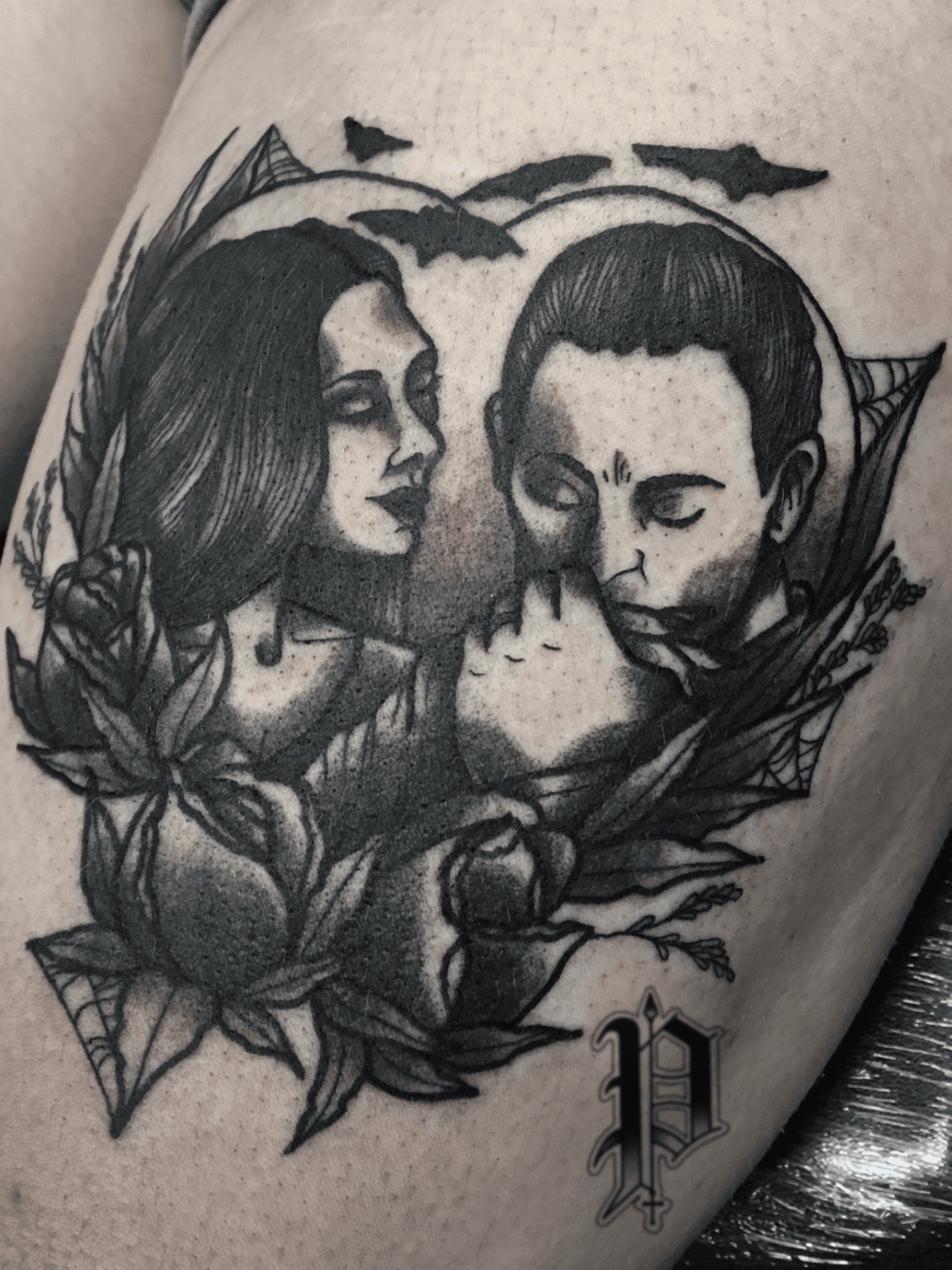 Addams Family Tattoos  All Things Tattoo