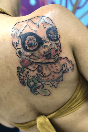 Zombie baby i made a good start on the other day