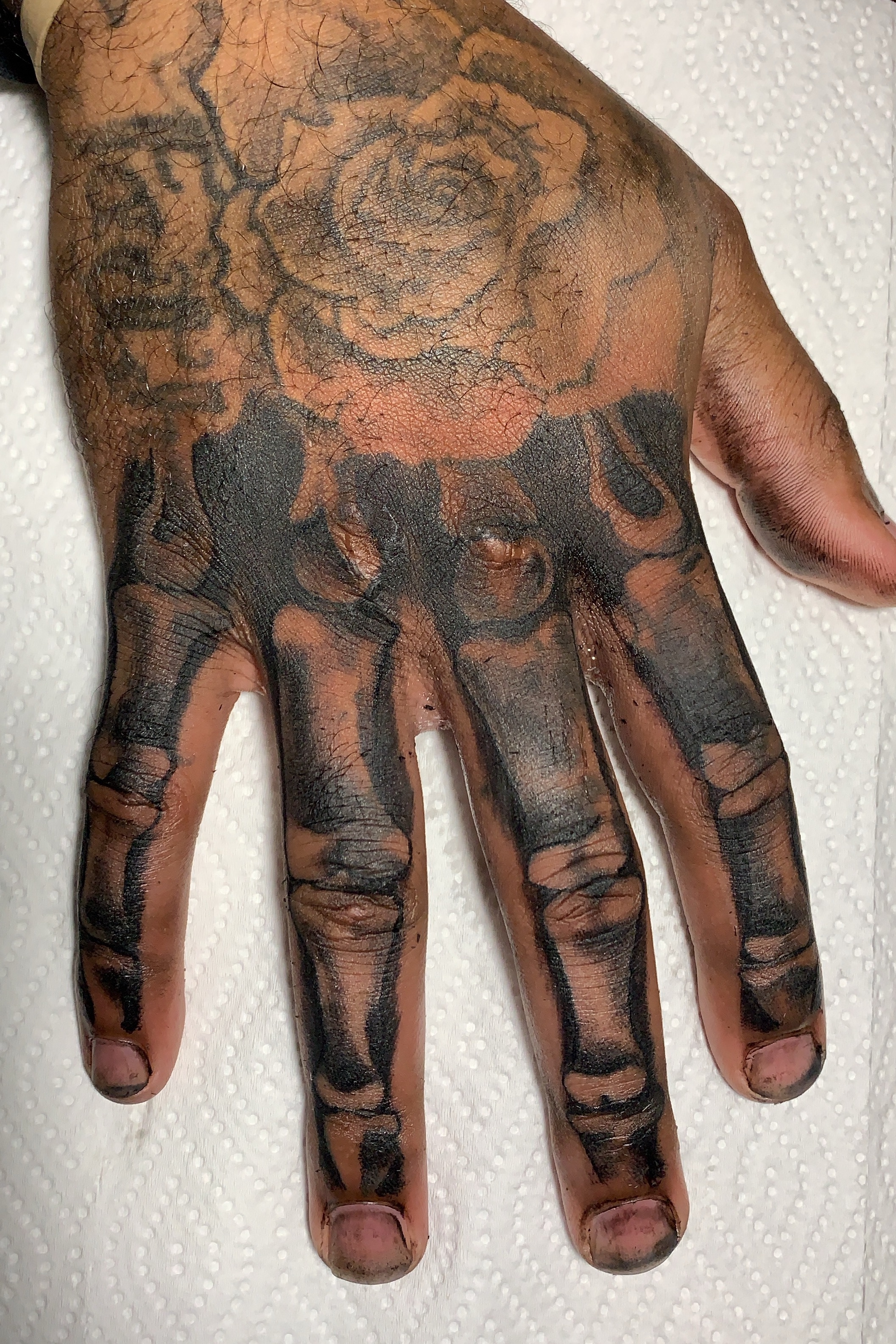 Skeleton hand tattoos the top skeleton hand tattoos of 2022  Very Good  Light