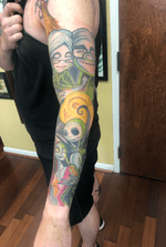 Color animated sleeve