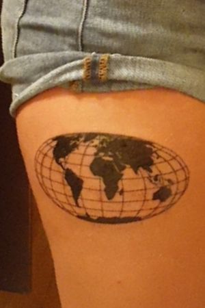 World globe. 