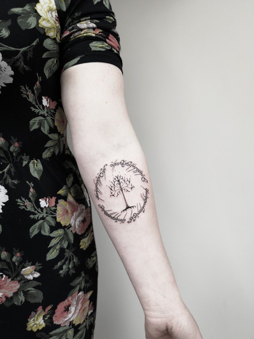 Tattoo uploaded by Steja • Lord od the rings ⚡ Bookings only via Instagram:  @ 🇱🇹 Lithuania, Kaunas 🧭 #tattoo #tattoos #tattoodesign  #tattooartist #linework #lineworker #lineworktattoo #thinlinetattoo  #fineline #dotwork #dotworktattoo ...