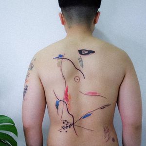 Illustrative tattoo by Upa Xuan #UpaXuan #tattooideas #illustrativetattoos #tattooswithmeaning #meaningfultattoos #tattoocommunity #drawingtattoos