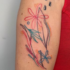 Illustrative tattoo by Ori Vishnia #OriVishnia #tattooideas #illustrativetattoos #tattooswithmeaning #meaningfultattoos #tattoocommunity #drawingtattoos