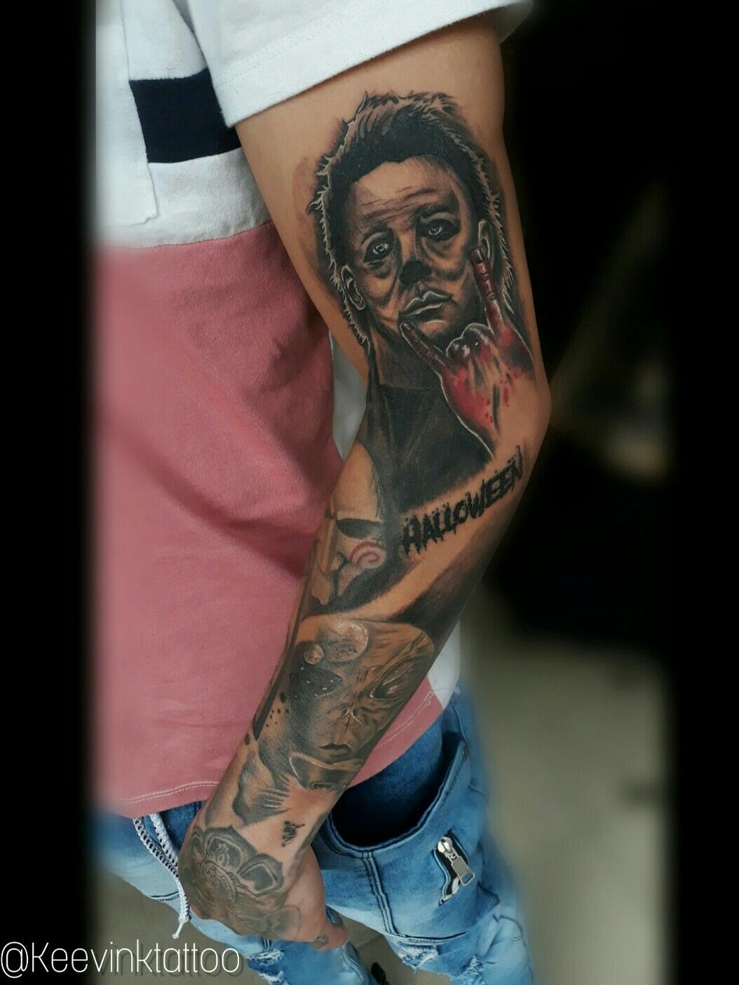 Michael Myers  by neilhumphrey  Eternal Tiger Tattoo  Facebook