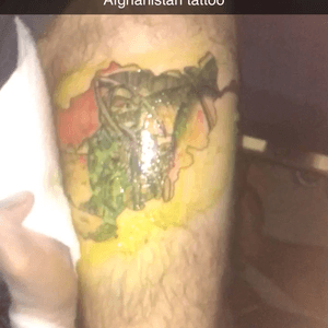 Afghanistan tattoo