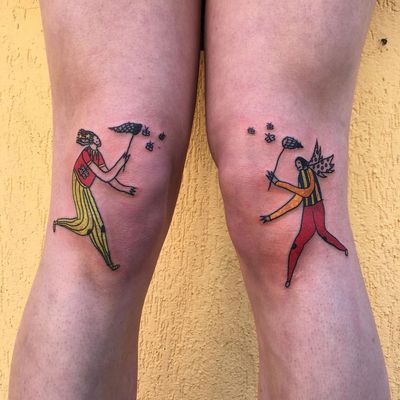 Illustrative tattoo by Rita Salt #RitaSalt #tattooideas #illustrativetattoos #tattooswithmeaning #meaningfultattoos #tattoocommunity #drawingtattoos