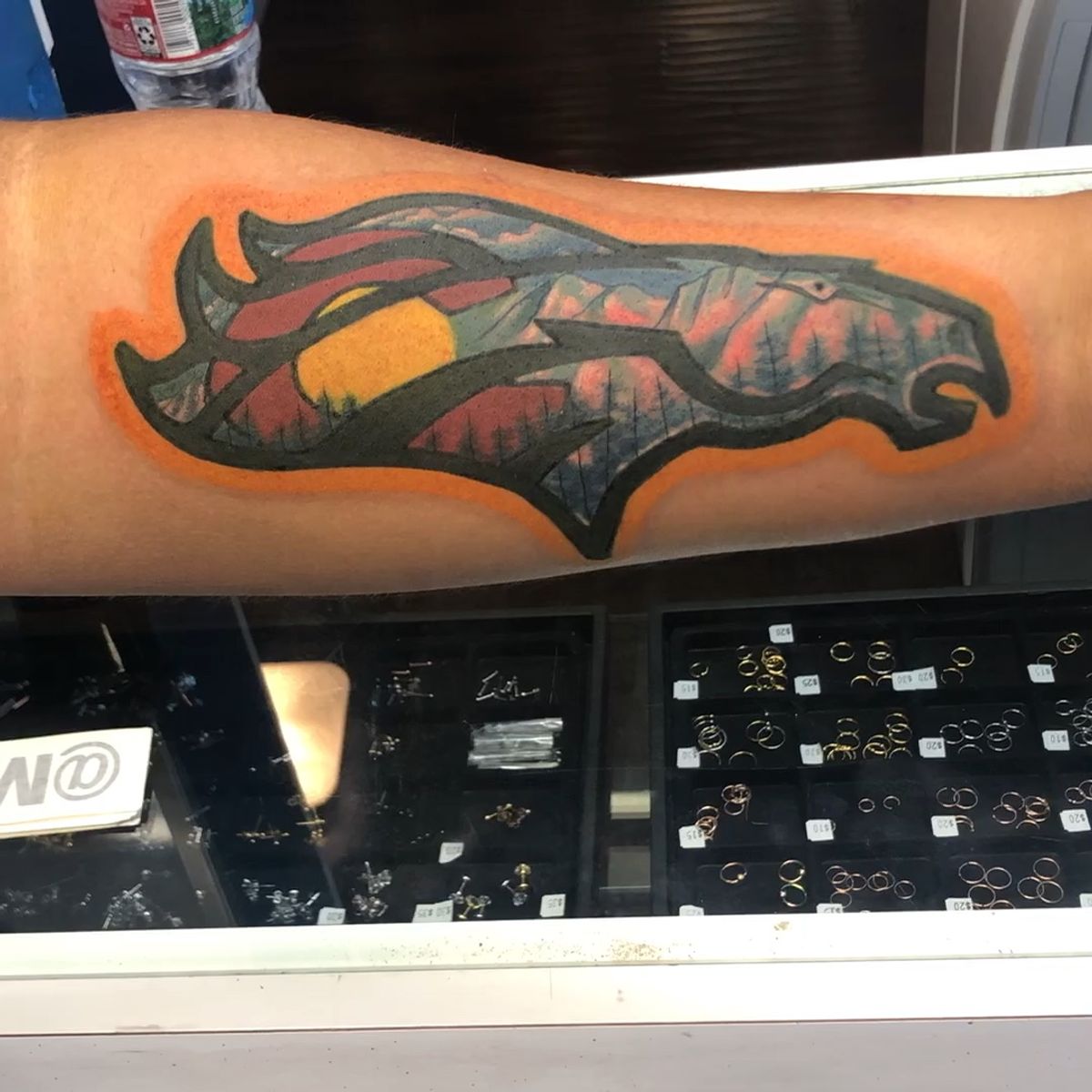 Tattoo uploaded by Monchotats Tats • Denver broncos • Tattoodo