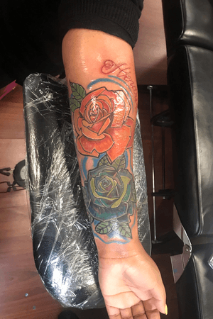 Full color roses(halfsleeve)