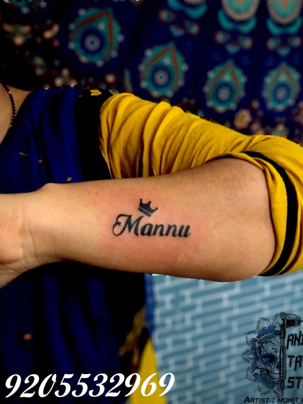 Mohit name tattoo  Tattoo on demand   YouTube