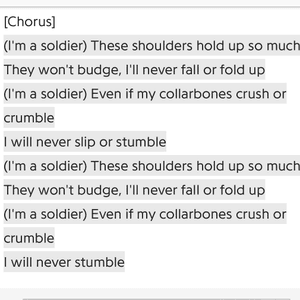 Eminem lyrics for shoulders