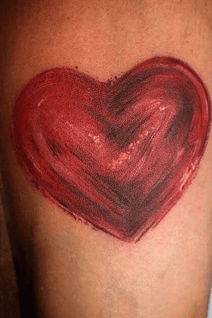 Heart on a arm 
