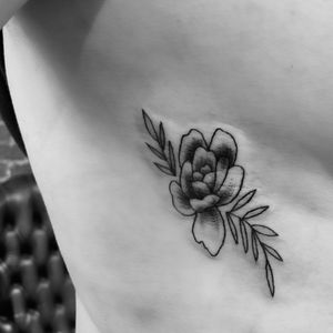 Small floral pice - Rightside of ribs