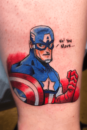 Captain America custom design. 