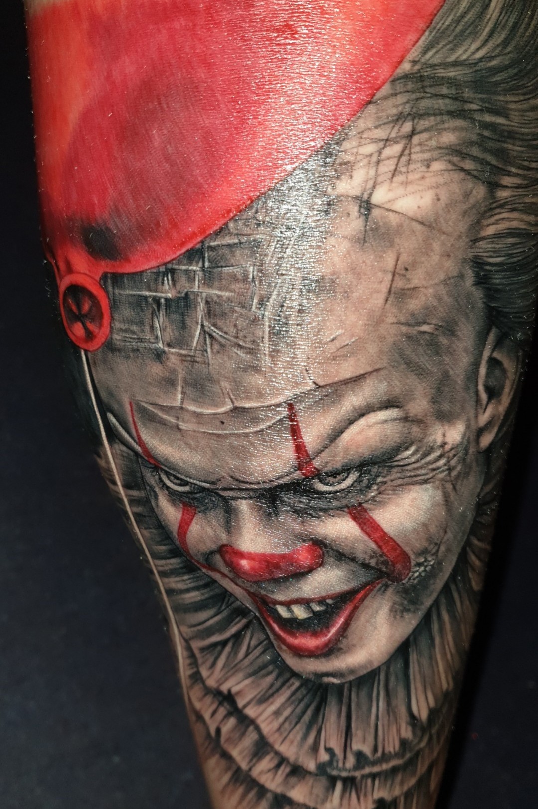 Tattoo Uploaded By Jack Hardacre Pennywise From The Movie IT Portrait   20190718 ZGEHwWwMW7je6B8 