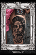 Chicano girl tattoo