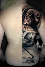 #marco #pik #ass #marcopikass #pikasstattoo #pikass #tattoo #ragnar #lothbrock #ragnarlothbrock #vikings #wikinger #german #mannheim #heidelberg #portrait #art #portraitart #realism #realistic #ink #back #backpiece #bng #black #grey 