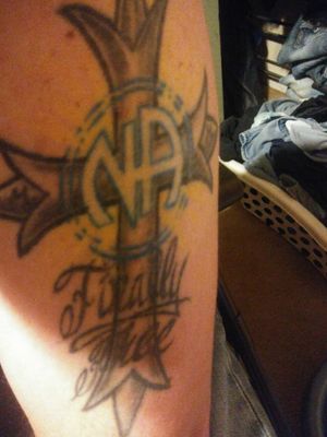 narcotics anonymous 1 yr clean anniversary tattoo