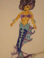 Turquoise mermaid