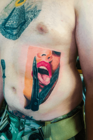 Color realism tattoo