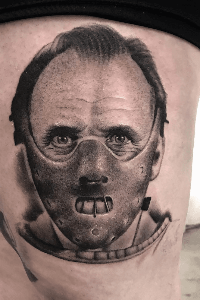 Hannibal Lecter Tattoo  Joel Gordon Photography