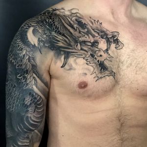 Tattoo by san sakura tattoo 