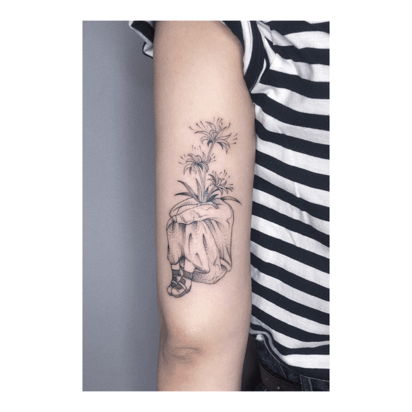 Tattoo from 偷花賊．the flower thief