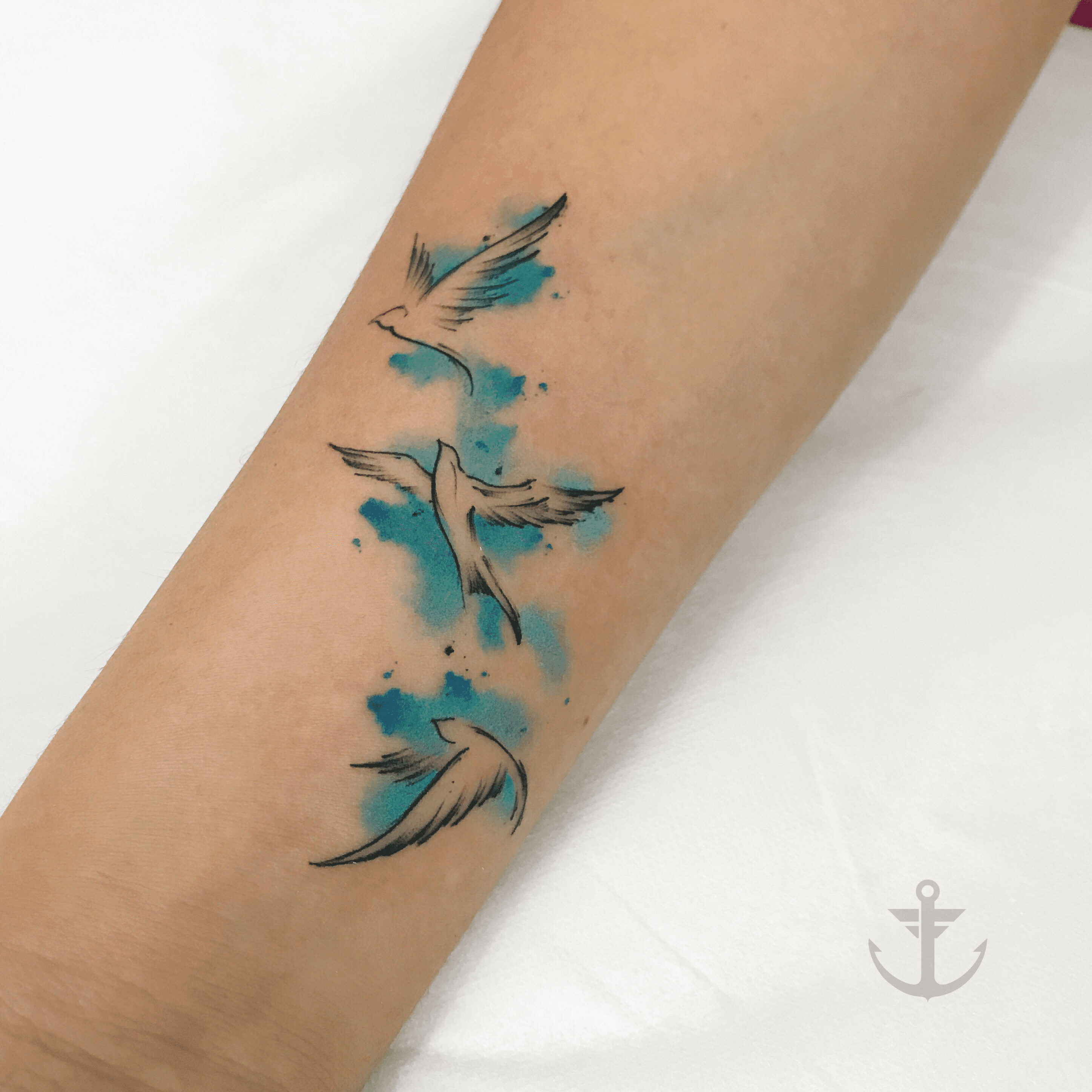 25 Cute Watercolor Bird Tattoo Designs For Girls  EntertainmentMesh
