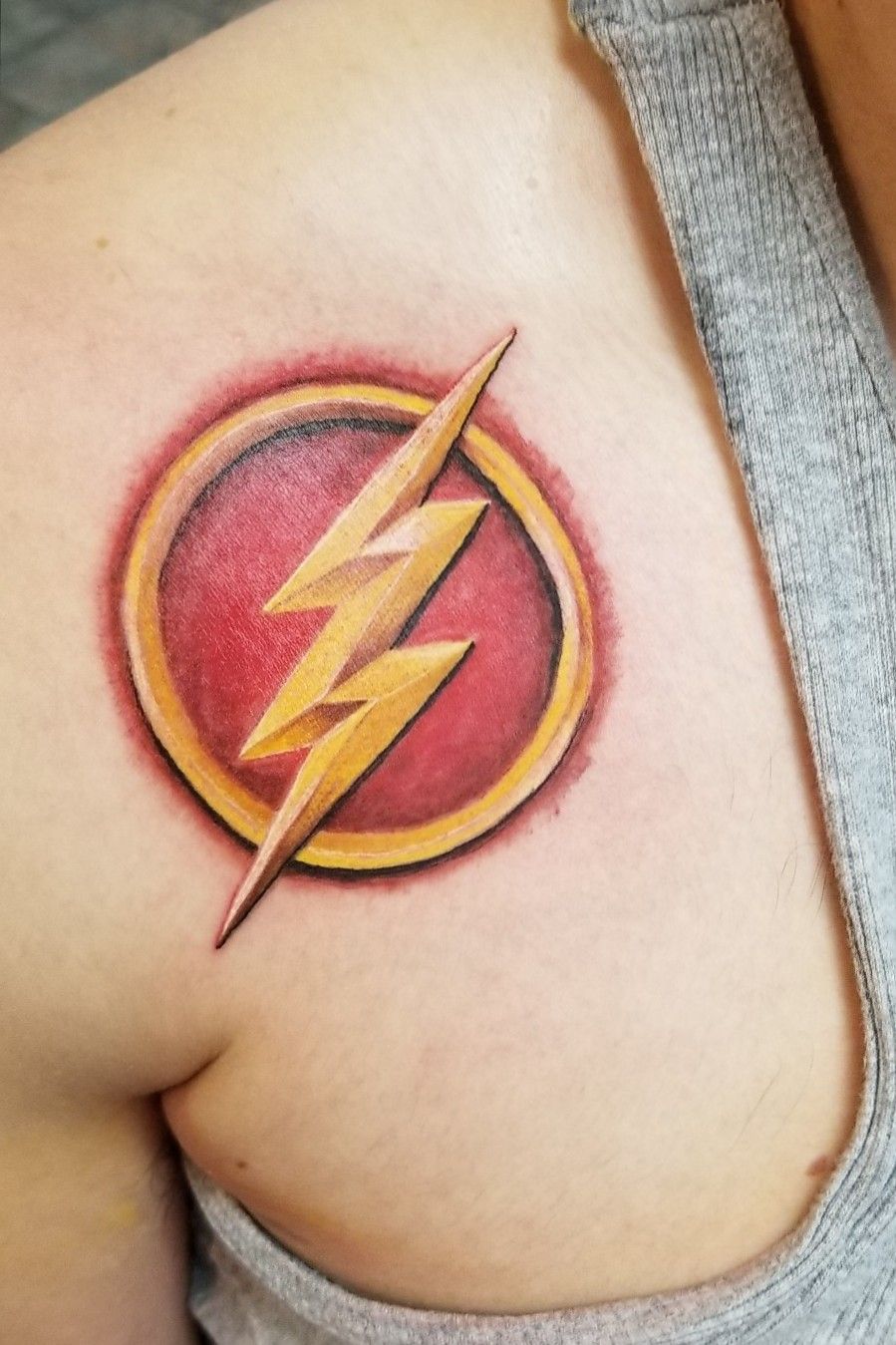 The Flash Sign icon  The flash Unicorn artwork Comic tattoo