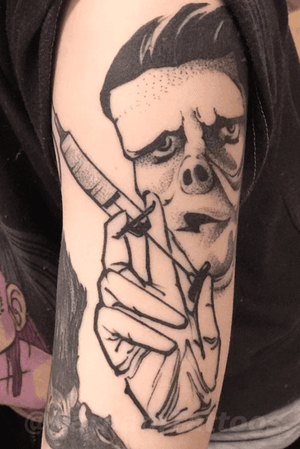 Twilight Zone tattoo by Barham Williams