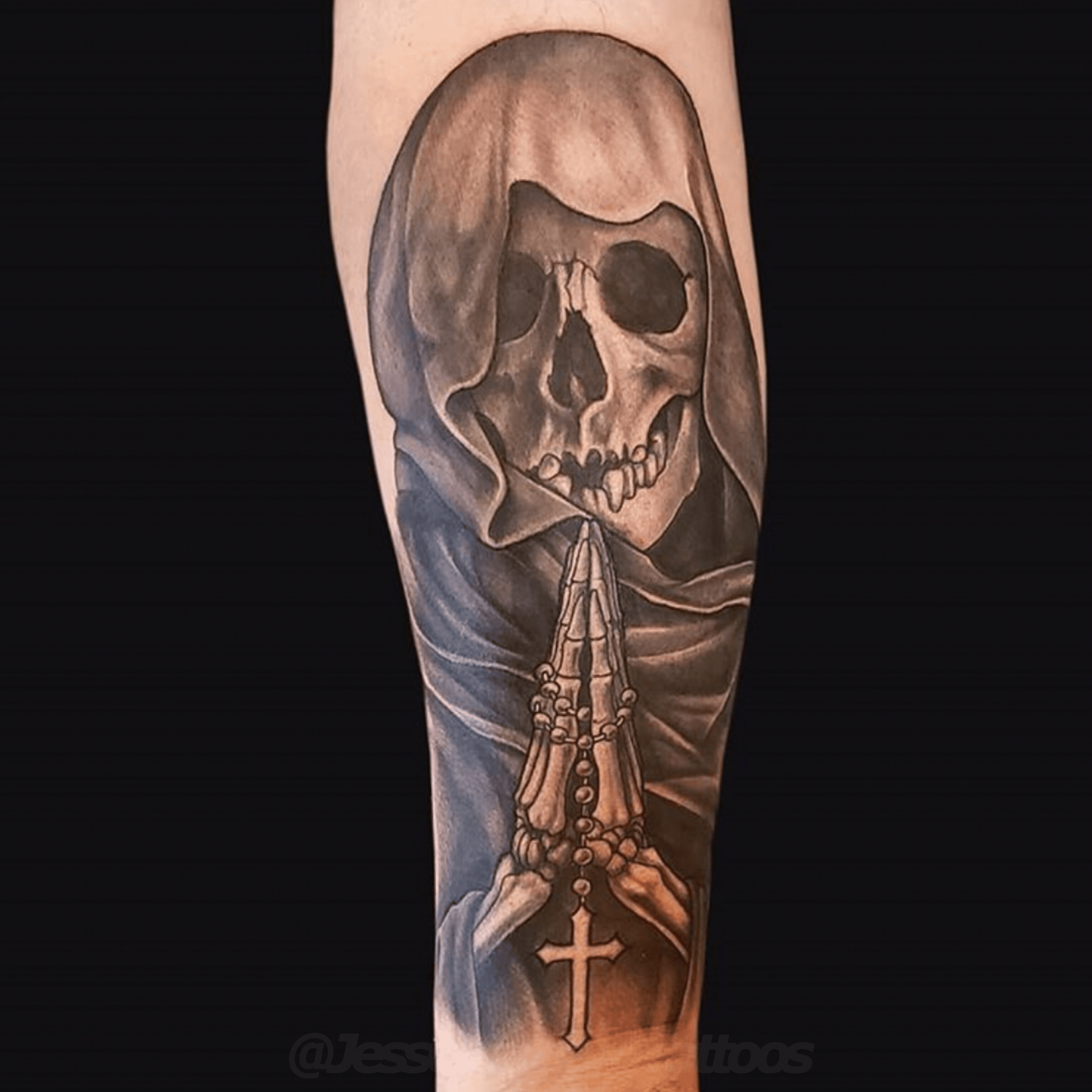reaper tattoo forearmTikTok Search