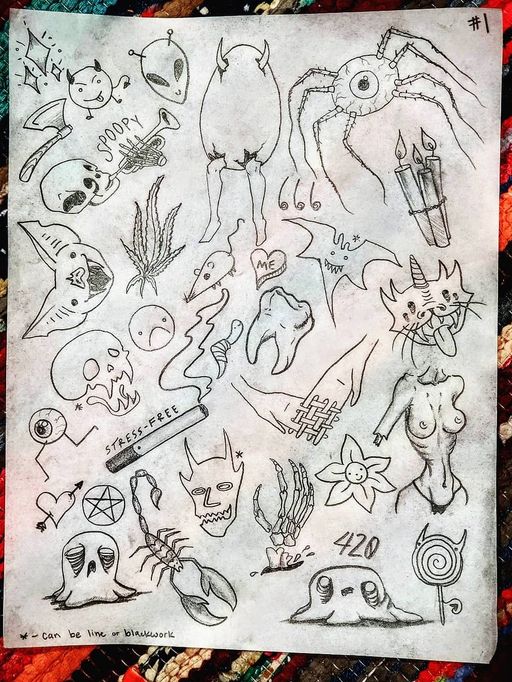 Flash tattoo