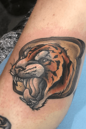 In-Bread Tiger 🐯🍞 (Villain Arts Philadelphia Tattoo Convention 2019)