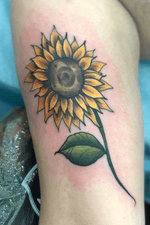 Sunflower 🌻 (Villain Arts Baltimore Tattoo Convention 2019)
