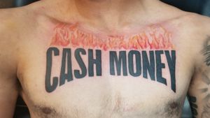 Cash Money on fire