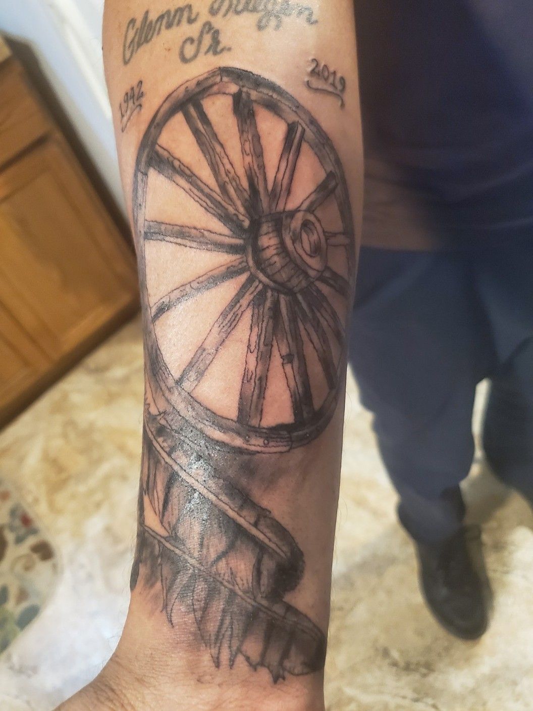 The Wheelfirst ever tattoo  rgratefuldead
