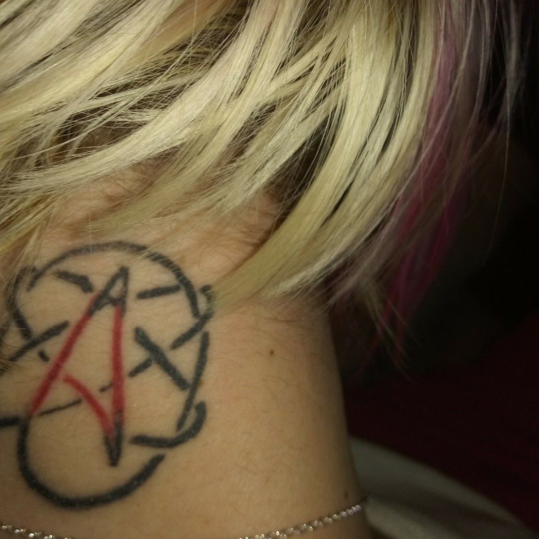 Atheist Agnostic Anti Religion Temporary Tattoo Sticker - OhMyTat