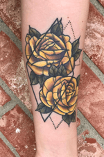 Yellow Roses (Villain Arts Louisville Tattoo Convention 2019)