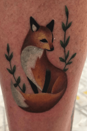 Colour fox by me.