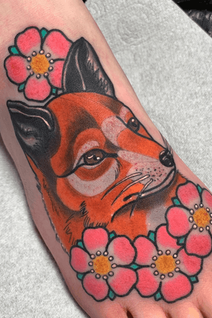 Fox head on the foot ! Really enjoyed this one 😊