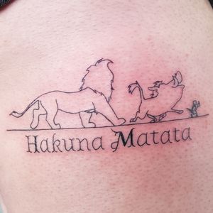 Hakuna Matata If you're looking for a new tattoo, Call the shop at 810-695-3333(ask for Jesse), Text only 313-442-3047(My tablet), or DM me. Please like and follow me @tattooedbyjesse FB, IG, SC, pinterest and www.facebook.com/tattooedbyjesse #TattooedByJesse #ComeGetSomeInk #LoyaltyTattooCompany #DynamicBlack #Tattoo #Tattoos #MichiganTattooArtists #MichiganPiercers #Tattooed #CheyenneTattooMachines #Cheyenne #lettering #letteringtattoo #hakunamatata #hakuna #matata #timone #pumba #simba #disney #lionking #thelionking #lion #king