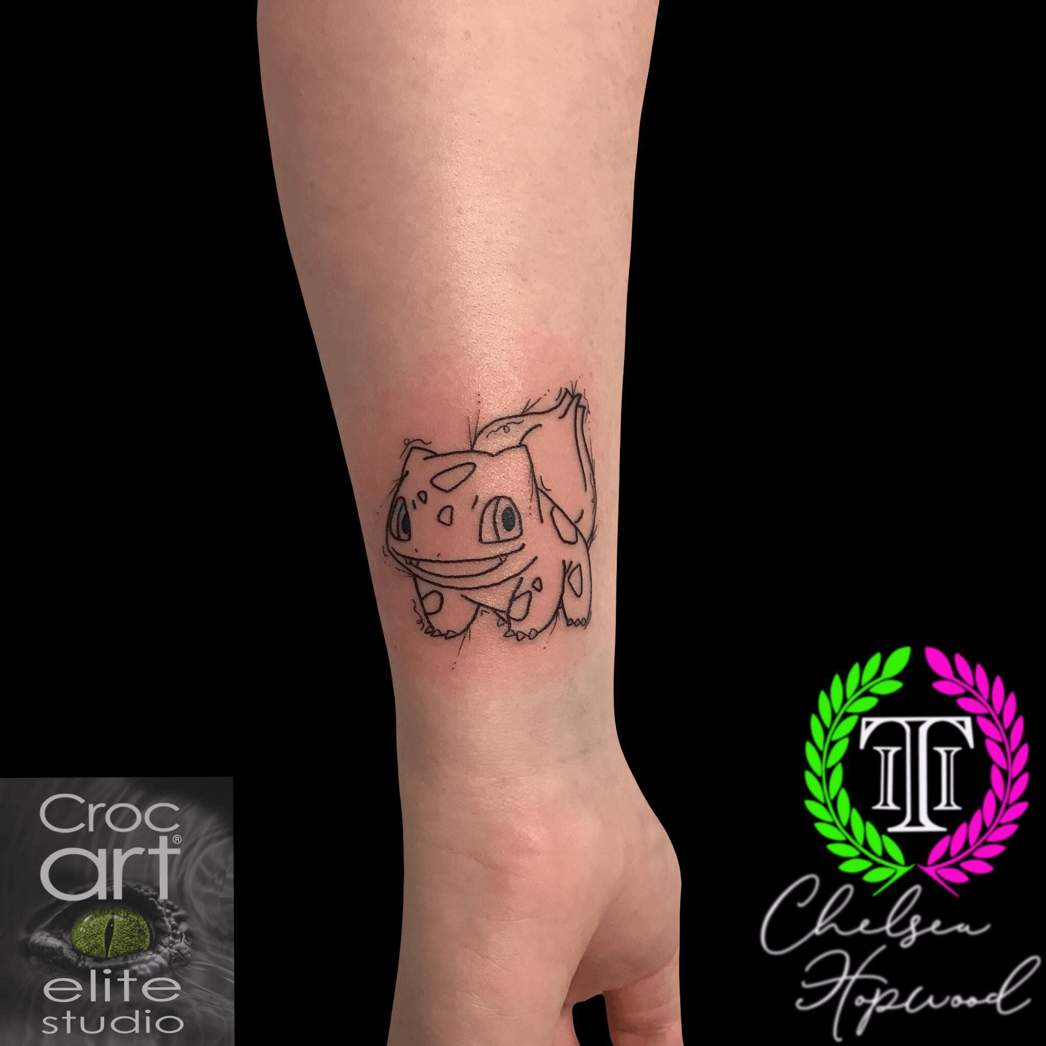 Bulbasaur | Pokemon tattoo, Tattoo project, Small tattoos