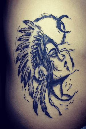 Indian girl tattoo design. Thank you for trusting Z Tattoo! 😊#ZTattoo#ZTattooPh (Facebook)#z_tattoo_ph (Instagram)#zhelld00 (Tattoodo)#Z_Tattoo-3 (Tattoodo Studio)