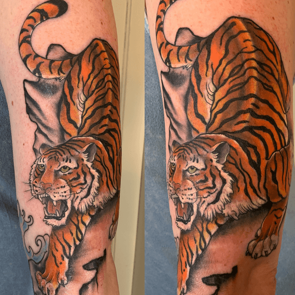 Tattoo from Space Tiger Tattoos - New Orleans