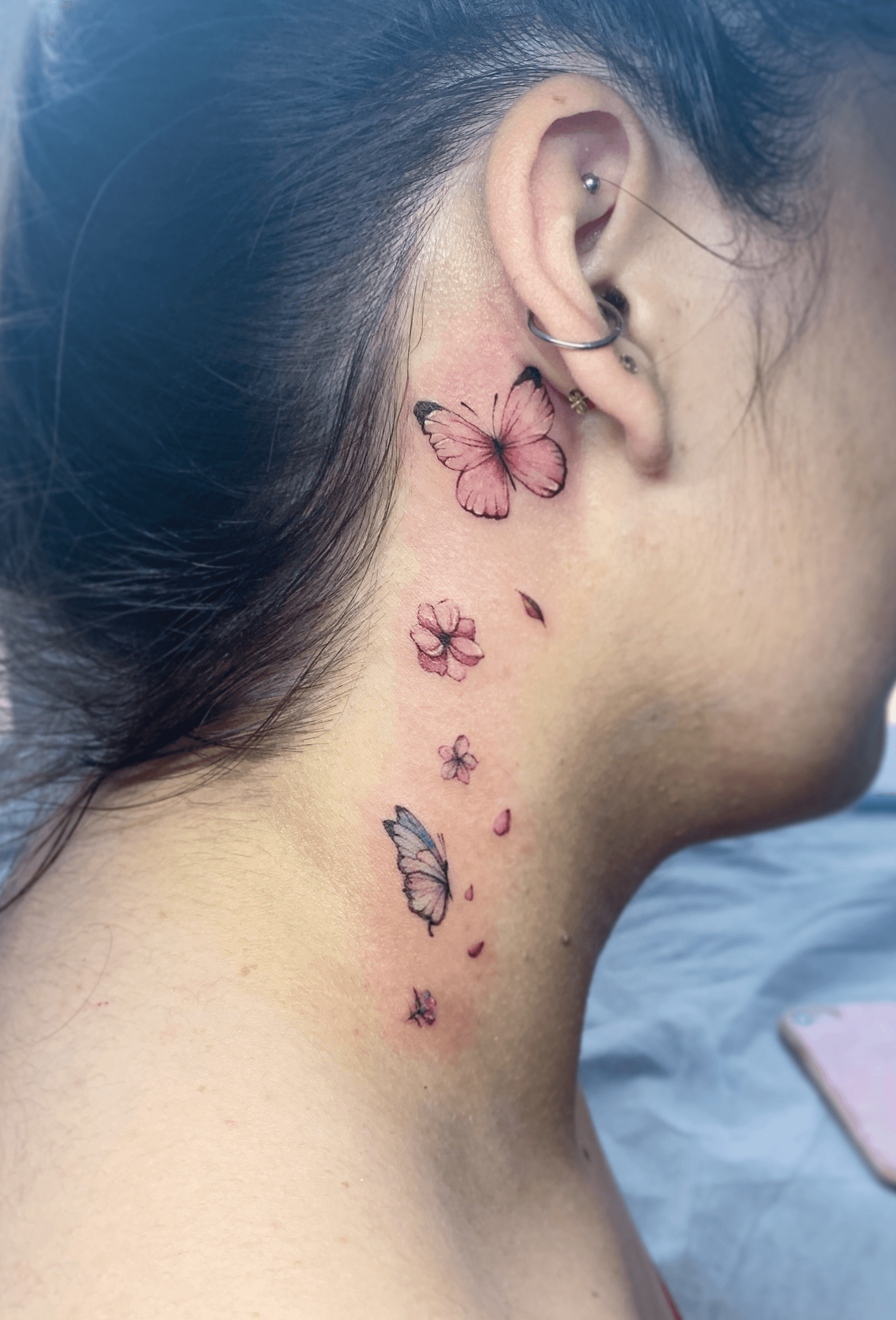 20 Cute Behind the Ear Tattoos for Women in 2023  The Trend Spotter